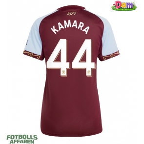 Aston Villa Boubacar Kamara #44 Hemmatröja Kvinnor 2025-26 Kortärmad
